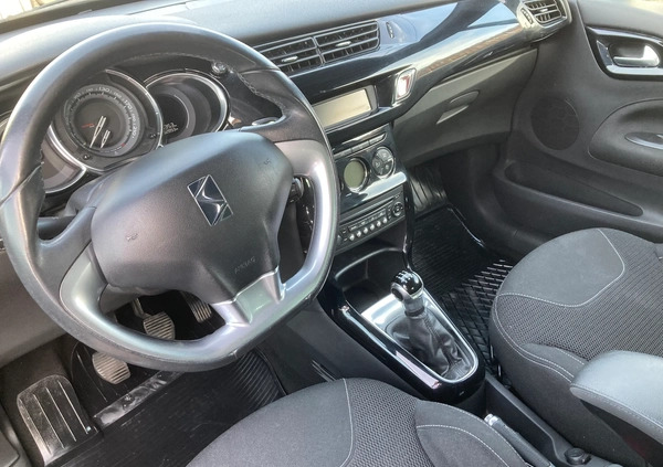 Citroen DS3 cena 26900 przebieg: 152000, rok produkcji 2014 z Białystok małe 56